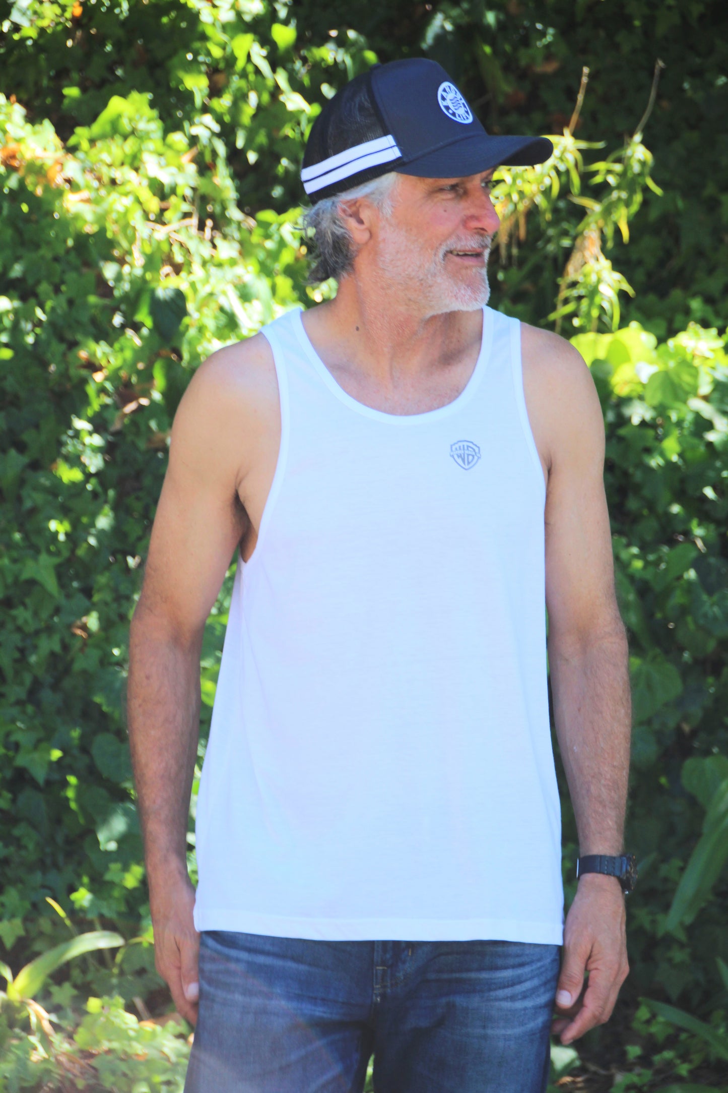 Kandui "Warner Beach" white summer vest