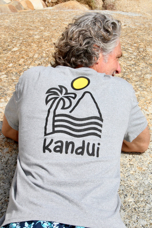Kandui Surf - "Sun and Palm" T-Shirt