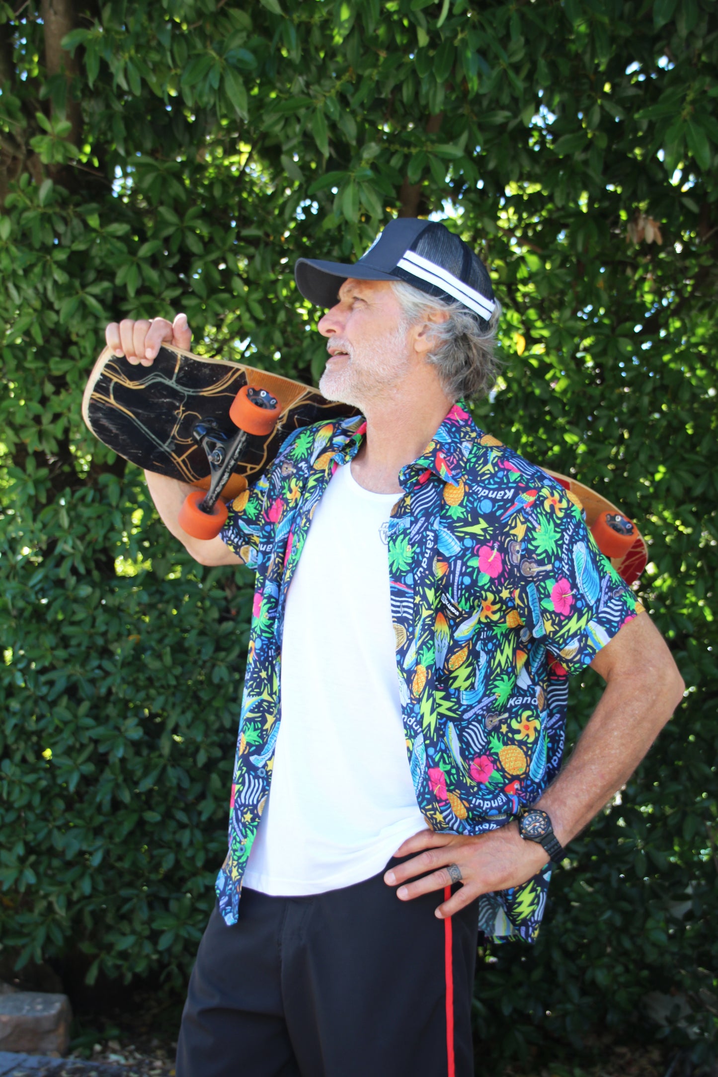 Kandui Surf - "Kandy Kan" Men’s Cotton Shirt