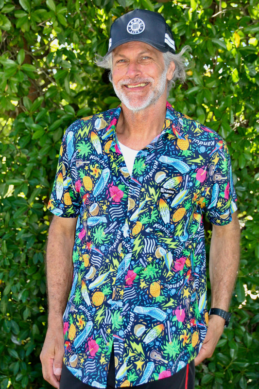 Kandui Surf - "Kandy Kan" Men’s Cotton Shirt
